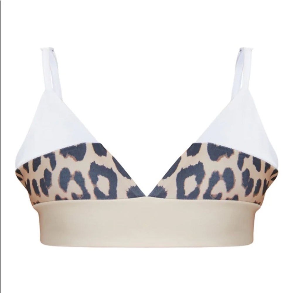 Leopard bikini top plt - Picture 3 of 7